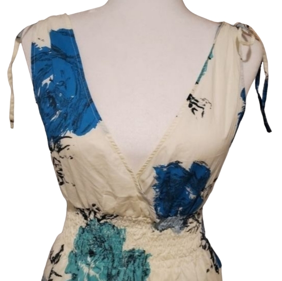 American Rag Womens Floral Print Smock Babydoll Top Size Small - Picture 2 of 10